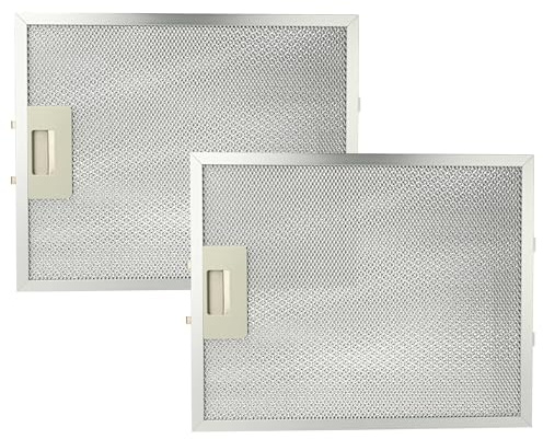 vhbw 2x Filter Metallfettfilter Ersatz für Gorenje 127036 für Dunstabzugshaube - 32 x 25,9 x 0,85 cm, Metall