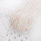 Wambere Etwa 200g Buntes Bastband 2mm Raffia Bast Bastschnur Bastbänder Gehäkelter Bast für DIY Kunsthandwerk Geschenkverpackung Hochzeit Party Dekorieren Handstricken Häkeln Sommerhut,Weiß