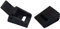 Coppia clip compatibile per cinghie capote Fiat 500 Cabrio Fiat 500C 500 C