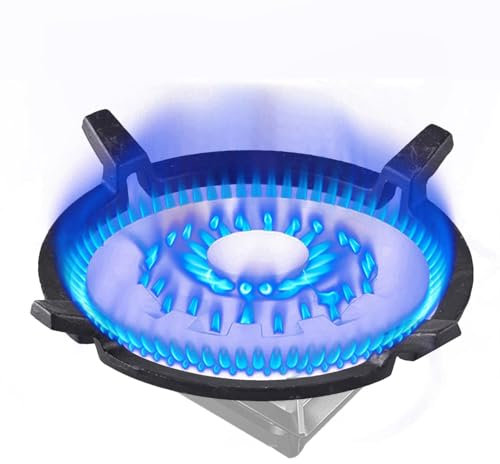 Vriusi Wok Stand, Wok Stand for Electric - Cast Iron Wok Pan Holder | Stove Trivet for Most Woks, Four Claw Milk Jug Holder for