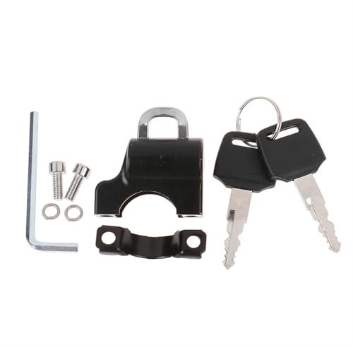 Zündschalter Motorrad Zündschloss Akkupack Box Schloss + 2 Schlüssel Für Motorrad Roller E-bike Zündschloss(Type 3)