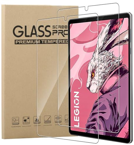 [2 Pack]Screen Protector for Lenovo Legion Y700 2023/Legion Y700 2025 Tempered Glass,Ultra Resistant,Anti Fingerprints,HD Clear,No Bubbles,9H Hardness Protector Film Tempered Glass Film,Transparent