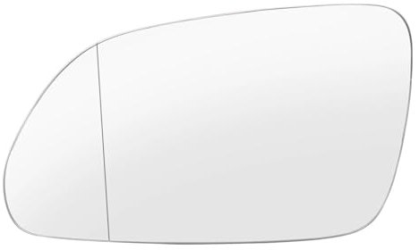 Cristal Retrovisor para Skoda para Octavia 2004-2009 Espejo Retrovisor Izquierdo Y Derecho con Calefacción, Convexo, Gran Angular Cristal Espejo retrovisor Exterior(Left)