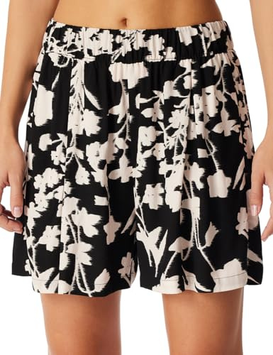 Schiesser Damen Schlafhose kurz Webhose - Mix + Relax