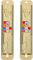 Lipfer Mezuzah Caso con Diamantes Mezuzah Judía Placa Sagrada Puerta Metal Mezuzah Mezuzah Adorno Puerta Judía Mitzvá para Hanukkah, Regalos De Inauguración De Casa