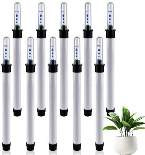 DGMI Wasserstandsanzeiger Pflanzen 10 Stück 22.8 cm Gießanzeiger Pflanzen Wasserstandsanzeiger Hydrokultur Wasserstandsanzeiger Gießanzeiger Zimmerpflanzen für Kulturtopf Blumenkästen Topfpflanzen