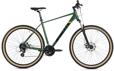 ATTABO Alpe 2.0 17 tanwall - MTB Herren-Mountainbike, 6061 Aluminium, XCE Federgabel, 3x8 Antrieb, TEKTRO Scheibenbremsen, Dynamic Off-Road, mit Zubehör