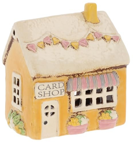 Shudehill Giftware Village Pottery Shops and Cafe Tealight Houses - Greengrocers, Tea Rooms, Florist & More (Cards & Gifts)