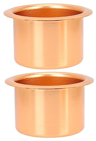 Gatuida 1 Jeu Porte Inoxydable Lot de Supports Encastrés pour Boissons Accessoires pour RV Installation Facile Corrosion Facile 2 Pièces