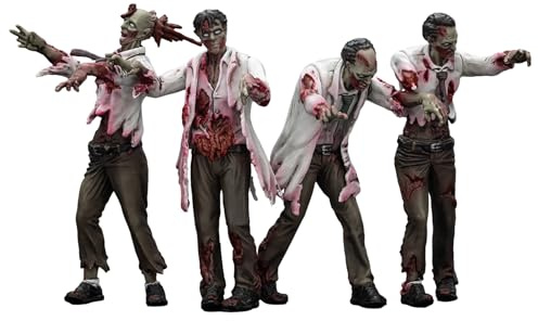 TOYVERSE JOYTOY 1/25 Action Toys, Dark Source Zombie Figure Scientists (Male), Adatto per Halloween Figura Articolata Miniatura Modello, 15 Anni e Più