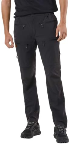 Swedemount Lofoten Outdoorhose Herren, Schnelltrocknend | Atmungsaktiv 10000 g/m²/24h, Windbeständig, Wasserabweisend, 4 Taschen, Verstärkte Knie & Gesäß