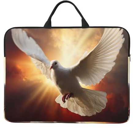 Laptop Sleeve Case 14 inch Shockproof Protective Notebook Dove Sun Art Laptop Case Computer Bag