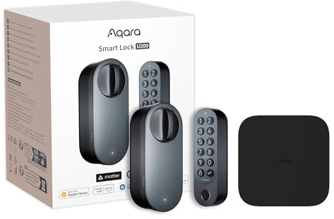 Aqara Smart Lock U200 Black & Hub M3