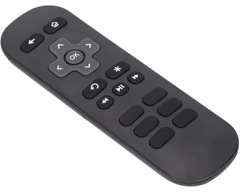 Shipenophy Replacement TV Remote Control Black, Universal Remote for Now TV Set Top Box, Durable ABS with 160,000 Clicks, Easy to Use, 1 Piece