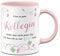 Tasse mit Spruch Eine so Gute Kollegin findet Man Nicht jeden Tag - Bürotasse - Geschenk für Kollegin - Arbeitskollegin - rosa