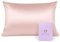 OLESILK Seide Kissenbezug Kissenhülle Haar- und Hautpflege mit Reißverschluss 16 Momme 1 Stück Pfirsich Rosa 50x75cm