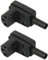 Aofan AC 250V/10A Kaltgeräte Winkelkupplung IEC C13 Power Stecker Sockel (2 Stück)