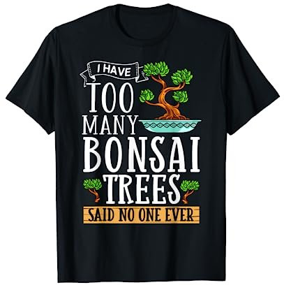 Bonsai Baum Pflanze Indoor Garten Japanisch T-Shirt