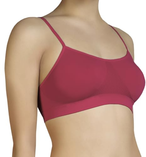 Annes styling Soutien-gorge invisible sans couture pour femme, sans armature, seconde peau, ajustement confortable, non rembourré