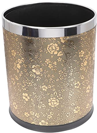 Cabilock Garbage Can Double Layer Plastic Large Capacity for Kitchen | Lidless Design, Watertight High Sealing Structure, Separate Inner, Decorative Simple Style Color Random Color