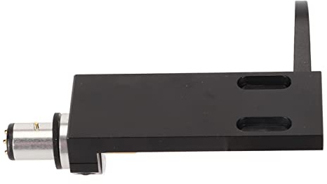 Phonograph Cartridge Holder, Plattenspieler-Phonograph-Player-Headshell, Universal-LP-Plattenspieler-Phono-Headshell-Halterung Ersatz mit Kabeln für Plattenspieler