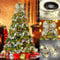 Longzhuo Christmas Ribbon Fairy Lights, 32FT 100LED Ribbon String Warm Lights, Xmas Tree Lights, Xmas Fairy LED Lights Battery Operated Fairy Light for Christmas Decoration Holiday Party(Silver-10m)