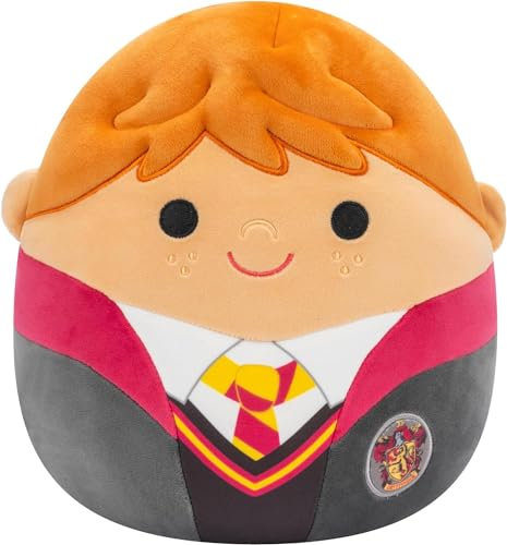 Squishmallows Ron Weasley, 20,3 cm, Größe M, Schwarz