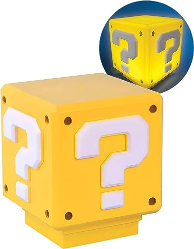 ZTZK Mario Lampe, 2024 Upgrade Mario WüRfel Lampe - Mario Nachtlicht Mit Spiel-Soundeffekten Geeignet für Weihnachten Geschenke, Kinderzimmer Dekoration -als Geschenk für Kinder und Fans
