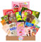 Asiatische Süßigkeiten Mix | Japanische, Koreanische & Chinesische Snacks | 20-teiliges Set | Beliebte Trendprodukte aus Asien | Geschenkbox mit Mochi, Pocky & mehr