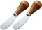 Zghhc Couteau À Beurre avec Manche en Bois, Épandeur De Fromage, Couteaux À Beurre avec Manches en Bois, Coupe-crème, Outils De Cuisine, Accessoires 2 Pièces/Ensemble