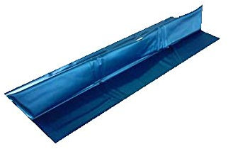 WABEZU Vinyl Thermotrennwand blau für Softside Wasserbetten | Trennwand passend zu unseren Wasserkernen | kein Trennkeil (210 cm)