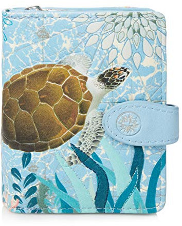 Shagwear Portemonnaie Damen Geldbeutel Mädchen Portmonee sea Turtle schildkrote