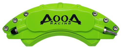 AOOA Coperchio Pinza Freno Coperchio Pinza Freno in Alluminio, 4 PCS 12 Colori Disponibili, Protezione Pinza Freno Adatto per la Maggior Parte delle Auto Coperture pinze Personalizzate