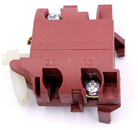 Ersatzschalter Ersatz Taste Schalter Switch für Winkelschleifer - Kompatibel mit Bosch PWS 650, PWS 10-125 CE, GWS 7-125, GWS 9-125 C