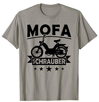 Mofa Schrauber Moped Mofafahrer Zweitakter Tuning T-Shirt