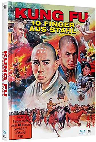 Kung Fu - 10 Finger aus Stahl - Limited Mediabook – COVER B [Blu-Ray & DVD]