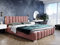 lukmebel Noemi Polsterbett 140 x 200 cm mit Bettkasten - Doppelbett 140 x 200 mit Lattenrost - Bett 140 x 200 mit Stauraum French Velvet 682