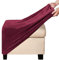 Ottoman Schonbezug Hockerbezug Bezug für Fußhocker, Quadratisch Stretch Ottomane Abdeckung, Sitzhocker Elastisch Husse, Jacquard Überzug Möbel Protector für Sofa Fußbank (Color : J, Size : 1pc)