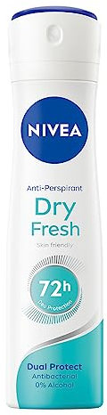 NIVEA Antiperspirant Dry Fresh Spray, 150 ml