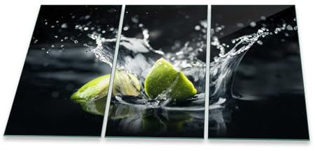 Couvercle de plaque de cuisson en céramique, planche à découper, 3 pièces, 90 x 52 cm, vert citron, protection anti-éclaboussures, protection de plaque vitrocéramique, protection de cuisinière,