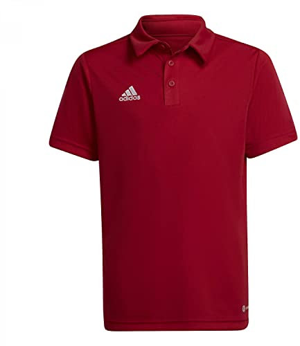 adidas Unisex Kinder Entrada 22 Polo Shirt, Team Power Red 2, 11-12 Years