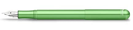 Kaweco COLLECTION LILIPUT Füllfederhalter Green I Exklusiver Füllhalter für Tintenpatronen inklusive Retro Metallbox I Kaweco Füller 12,5 cm I Federbreite: M (Medium)