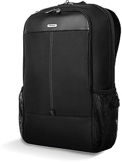 Targus Sac à dos classique pour ordinateur portable de 17 – Convient à la plupart des ordinateurs portables jusqu'à 17, sac à dos de voyage rembourré pour les navetteurs d'affaires, l'université et