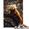Galaxy Red Panda Spielzeug-Puzzle, 1000 Teile, Puzzle für Erwachsene, Holzpuzzle, Teenager, Kinder, 1000 Teile, Lernen, Lernspielzeug, Familienspiele, 1000 Teile (50 x 75 cm)