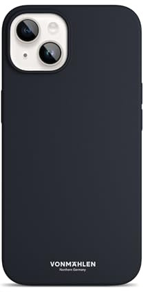 VONMÄHLEN Soft Silicone Case Kompatibel mit iPhone 13 & MagSafe - Weiche Silikonhandyhülle aus recycelten Materialien - Handyhülle mit Mikrofaserfutter und Kamera-Displayschutz