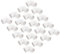 QUARKZMAN PVC Rohrverbinder 90 Grad Winkelrohrverschraubungen 32 mm Weiß Richtungswechsel für DIY PVC Regal Gartenschlauch Elektrische Leitung Packung mit 50 Stück