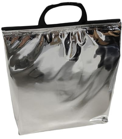 Folpus Kühltasche, Kühlakku-Liefertasche, komfortable, Wiederverwendbare Thermotasche für heiße und kalte Speisen, Lunch-Kühltasche zum Angeln, Camping und