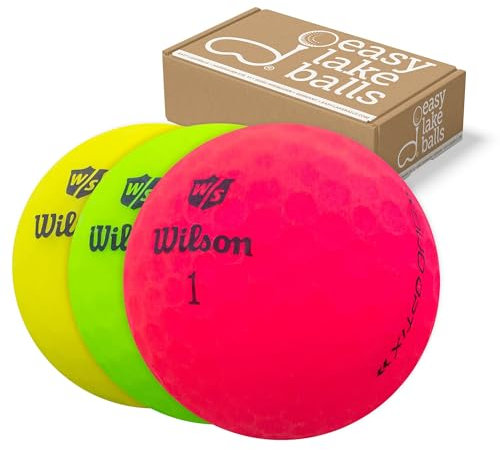 50 Wilson Duo BUNT Mix LAKEBALLS/GOLFBÄLLE - QUALITÄT AAAA
