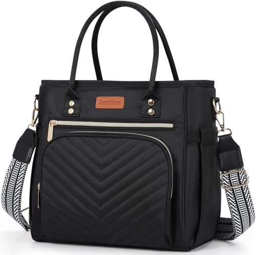 Jomddems Bolsas de almuerzo grandes para mujeres para el trabajo, lonchera aislada para hombres con correa para el hombro, portátil, reutilizable, grande, para adultos, bolsas de mano para picnic