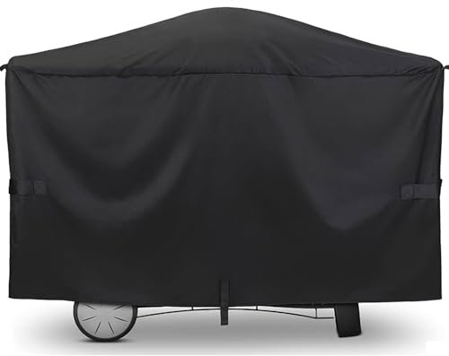 7112 Housse de protection pour barbecue Weber Q200, Q2000, Q2200, Q2400, Q300, Q320, Q3000, Q3200, Q3200, tissu Oxford 600D, très résistante et imperméable, pour barbecues à gaz Weber Q Series (99 x